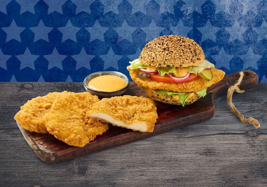 Crispy Chicken Burgers