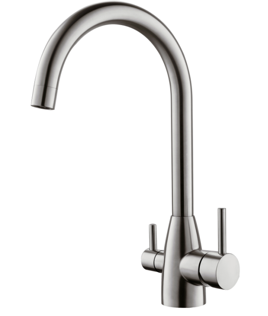 SS304 Three Way Kitchen Faucet