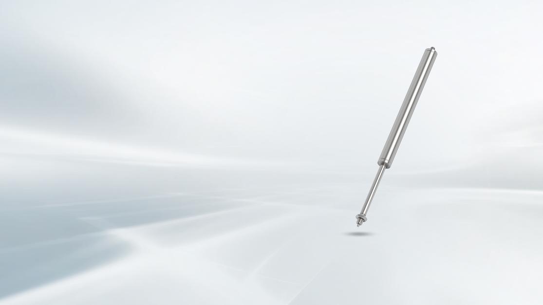 Lockable gas springs