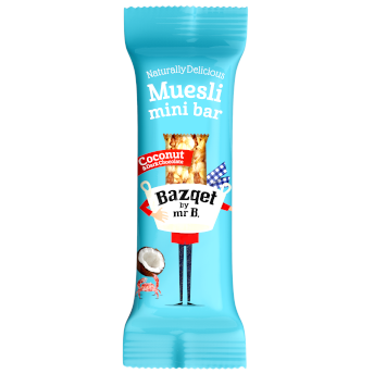 Bazqet Mini Bar Muesli Coconut