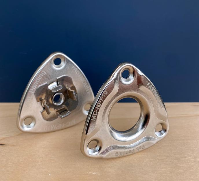 Nickel Plated Panel Mounting Clips