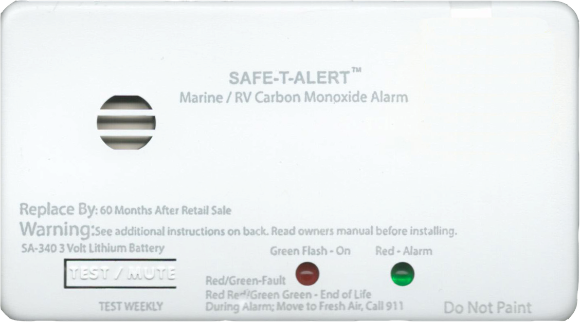 Sealed Battery Carbon Monoxide Alarm