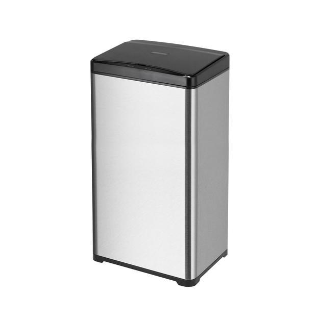 SENSOR BIN RECTANGULAR BIG SILVER