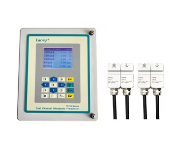 Dual-channel Transit-Time Clamp On Ultrasonic Flowmeter TF1100-DC