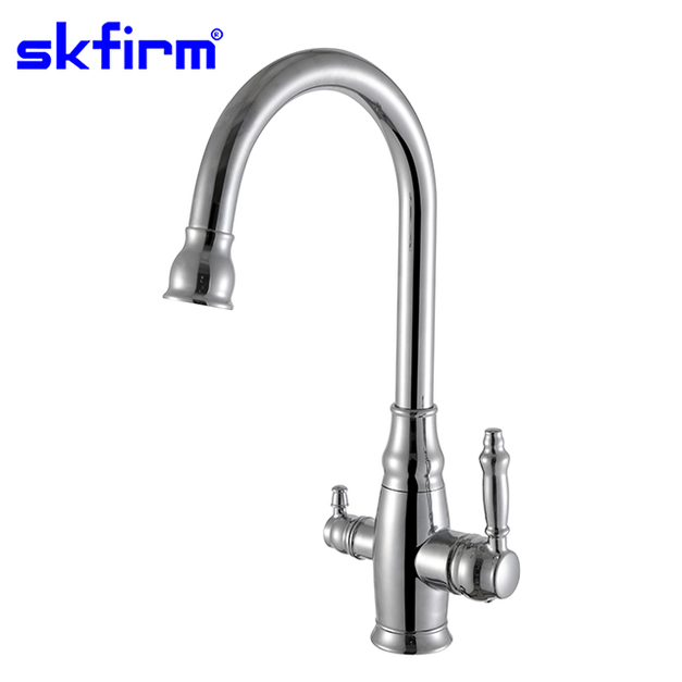 Single Hole Column Spout Kitchen Faucet