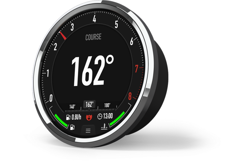 E360 - Round Chartplotter