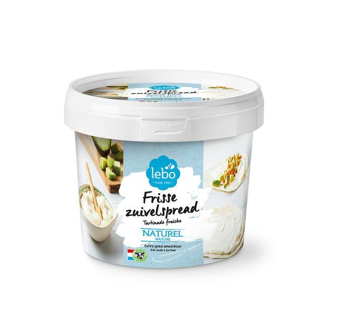 Lebo Frisse Zuivelspread Naturel