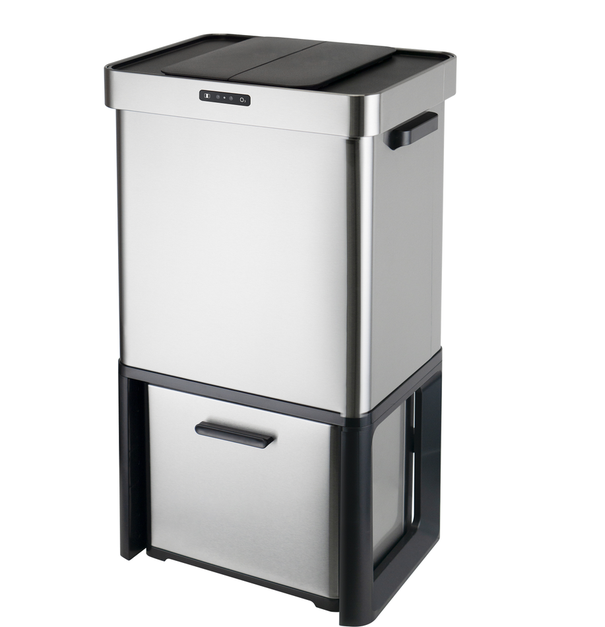 DOUBLE OPEN RECYCLINGSENSOR BIN