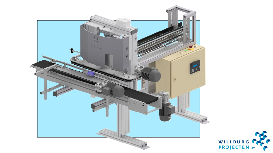 The ultrasonic labelling machine