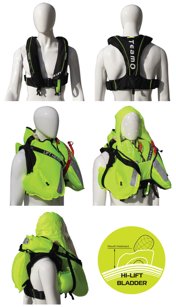 TeamO, announces the launch of the Hi-Lift lifejacket - a game-changer in personal flotation devices.