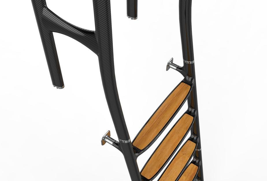 carbon composite swimming ladder