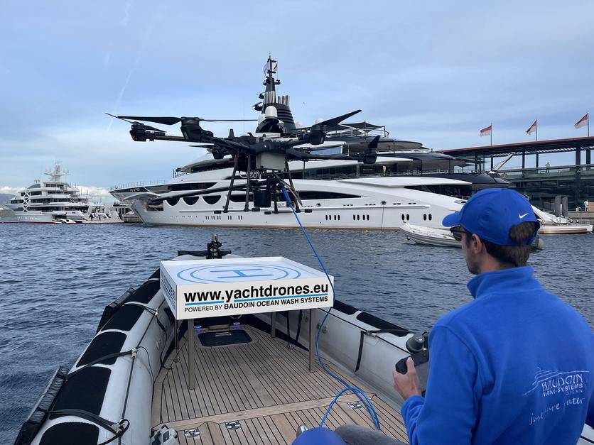 Baudoin Yacht Wash Drones