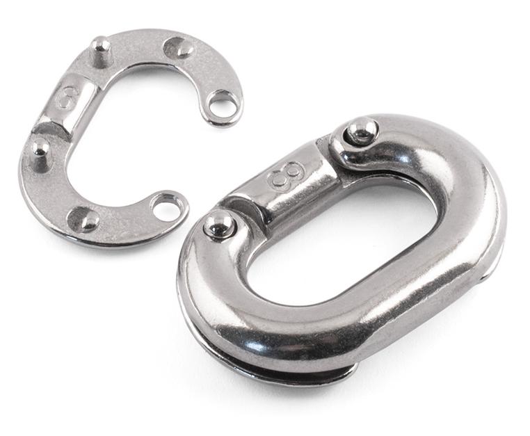 Split Connecting Chain Links - 316 / A4 Stainless Steel