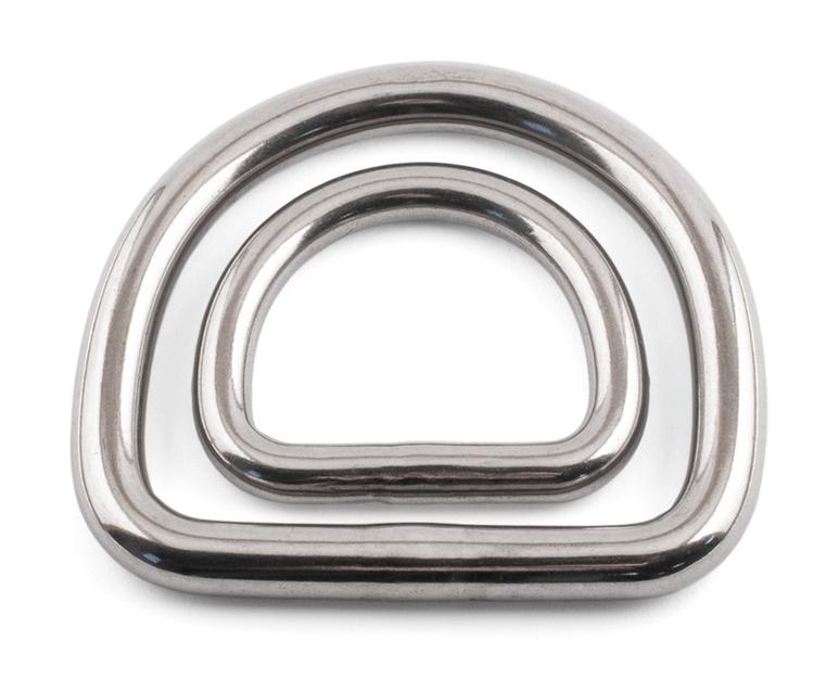 D Rings - 316 / A4 Stainless Steel
