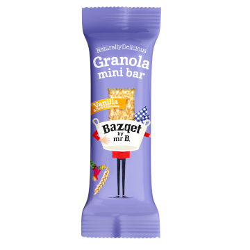 Bazqet Mini Bar Granola Vanilla