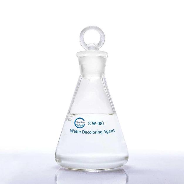 Water decoloring agent